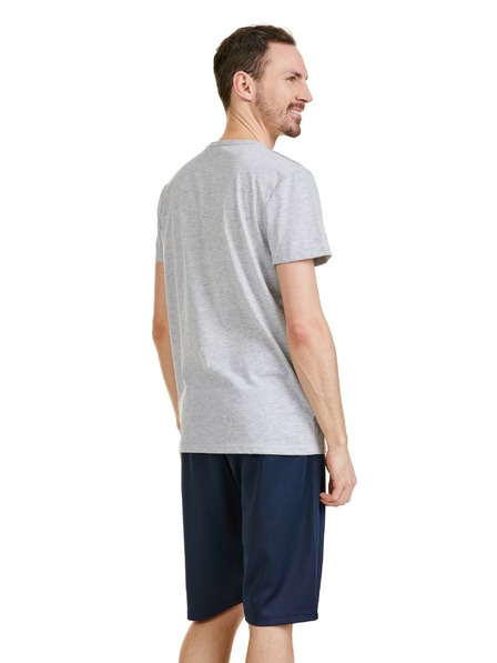 Sam 73 Svetlosivé pánske tričko SAM 73 Gideon