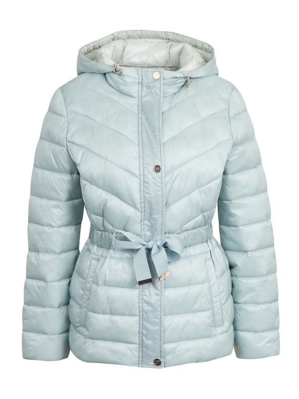 Orsay Šedý dámsky zimný prešívaný kabát ORSAY