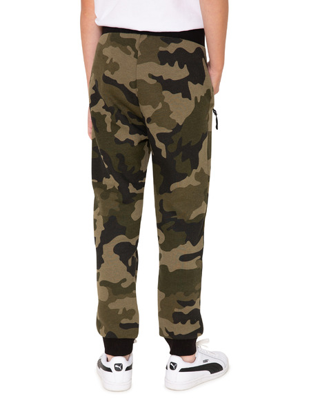 Sam 73 Khaki chlapčenské tepláky SAM 73 Lee