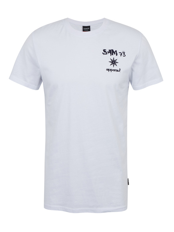 Sam 73 Biele pánske tričko SAM 73 Terence
