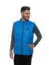 Sam 73 Modrá pánska prešívaná vesta SAM 73