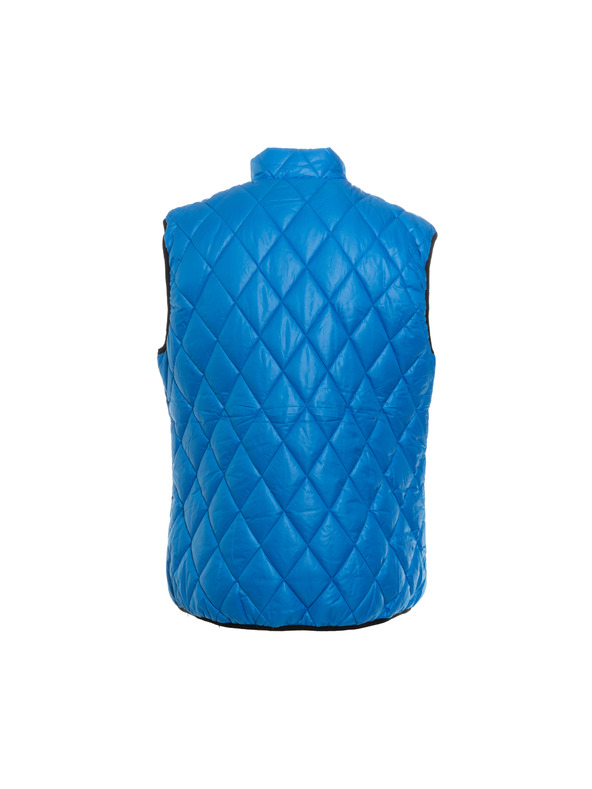 Sam 73 Modrá pánska prešívaná vesta SAM 73