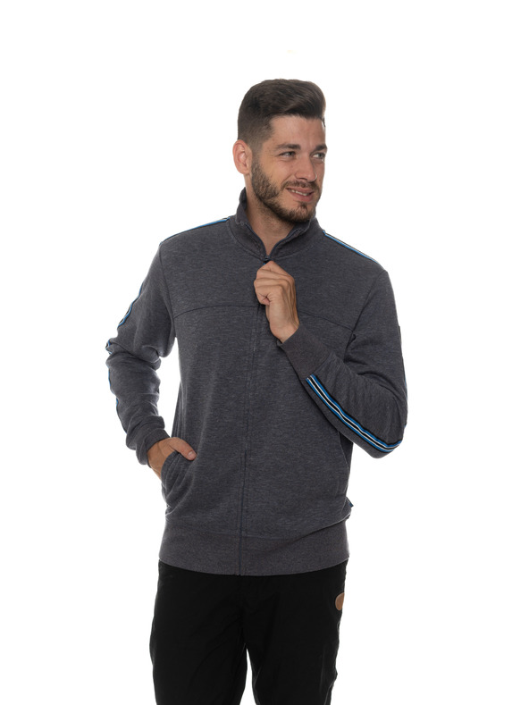 Sam 73 Tmavosivá pánska mikina SAM 73