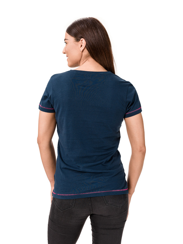 Sam 73 Tmavomodré dámske tričko SAM 73 Cerina