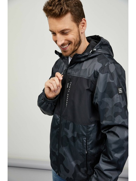 Sam 73 Čiernošedá pánska army bunda SAM73 Lachlan