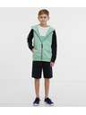 Sam 73 Čierno-zelená chlapčenská mikina SAM 73 Next