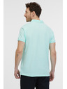 Sam 73 Tyrkysová pánska polokošeľa SAM 73 Julian