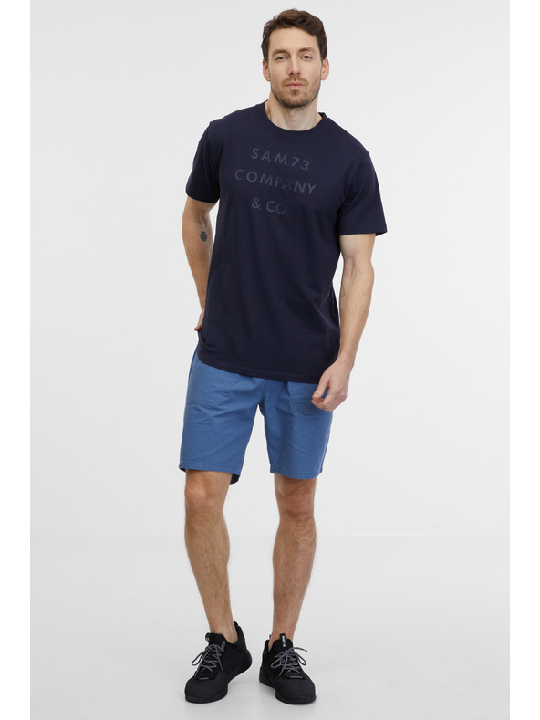 Sam 73 Tmavomodré pánske tričko SAM 73 Milhouse