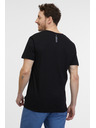 Sam 73 Čierne pánske tričko SAM 73 Fidel