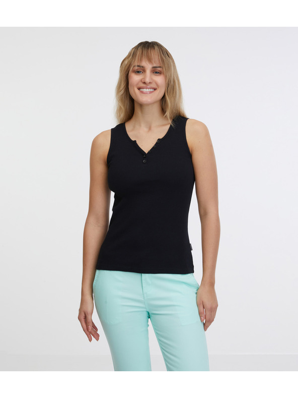 Sam 73 Čierne dámske tielko SAM 73 Manuela