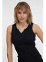 Sam 73 Čierne dámske tielko SAM 73 Manuela