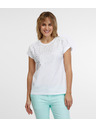Sam 73 Biele dámske tričko SAM 73 Milagros
