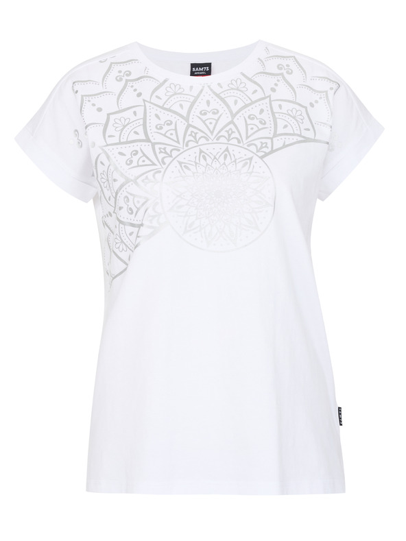 Sam 73 Biele dámske tričko SAM 73 Milagros