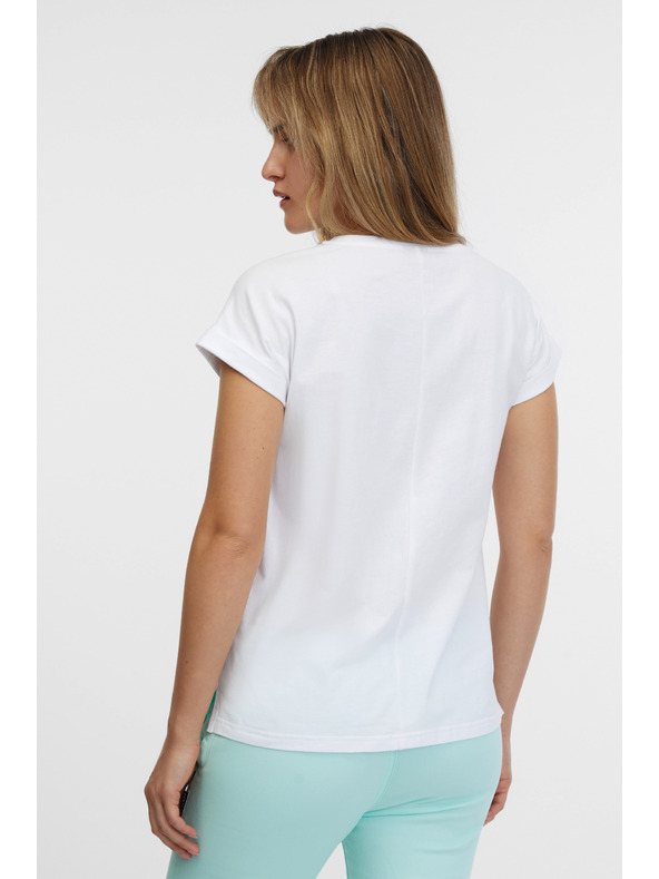 Sam 73 Biele dámske tričko SAM 73 Milagros