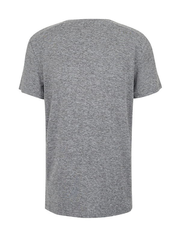 Sam 73 Šedé pánske žíhané tričko SAM 73 Fortunato