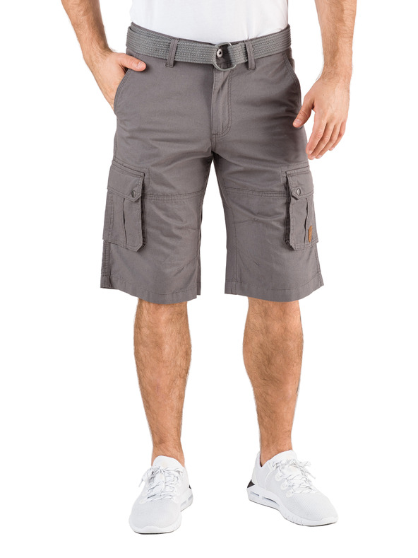 Sam 73 Šedé pánske tepláky s vreckami SAM 73