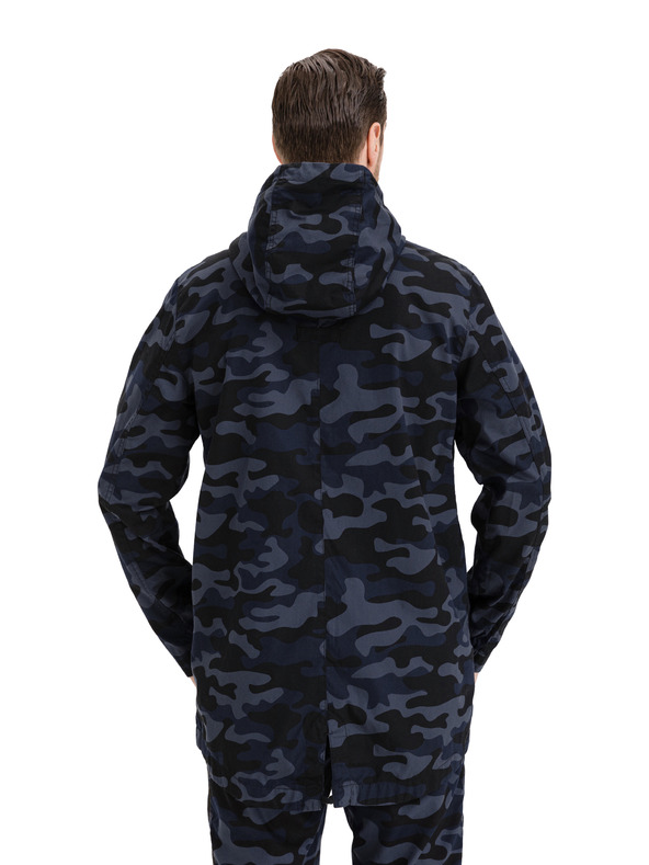 Sam 73 Tmavomodrá pánska maskáčová bunda SAM 73