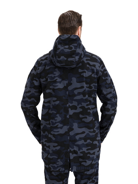 Sam 73 Tmavomodrá pánska maskáčová bunda SAM 73