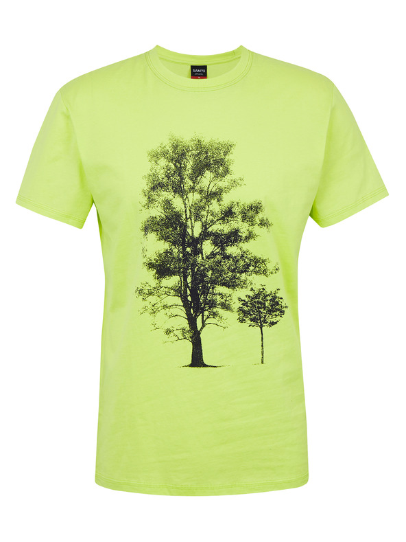 Sam 73 Žltá pánska polokošeľa SAM 73 James