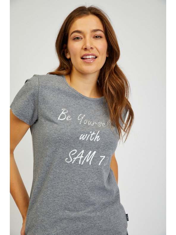 Sam 73 Šedé dámske tričko SAM 73 Renee