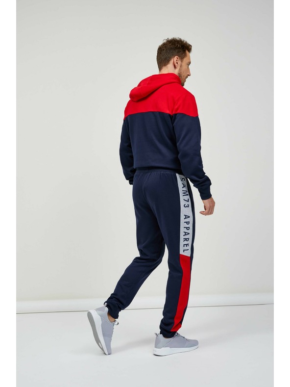 Sam 73 Tmavomodré pánske tepláky SAM 73 Aldon