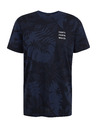 Sam 73 Tmavomodré pánske vzorované tričko SAM73 Sculptor