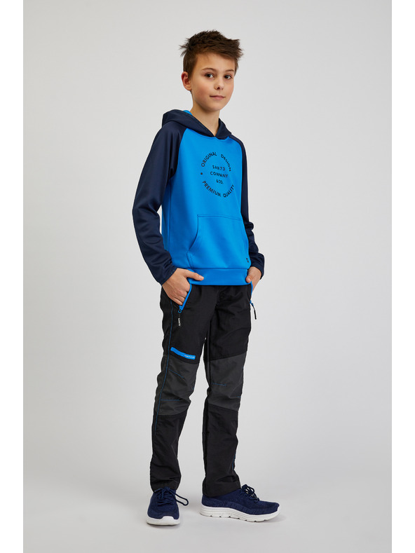 Sam 73 Modrá chlapčenská mikina s kapucňou SAM73 Draco