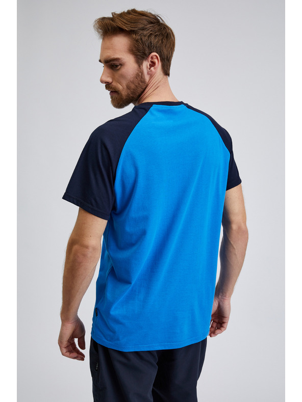 Sam 73 Modré pánske tričko SAM 73 Jordan