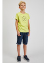 Sam 73 Žlté chlapčenské bavlnené tričko SAM73 Pyrop