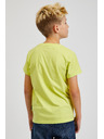 Sam 73 Žlté chlapčenské bavlnené tričko SAM73 Pyrop
