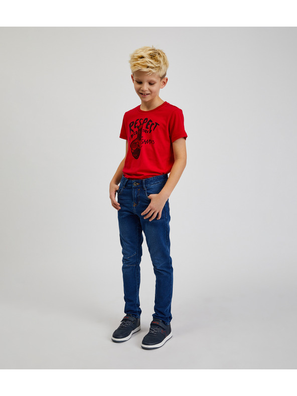 Sam 73 Modré chlapčenské džínsy SAM73 Pavo