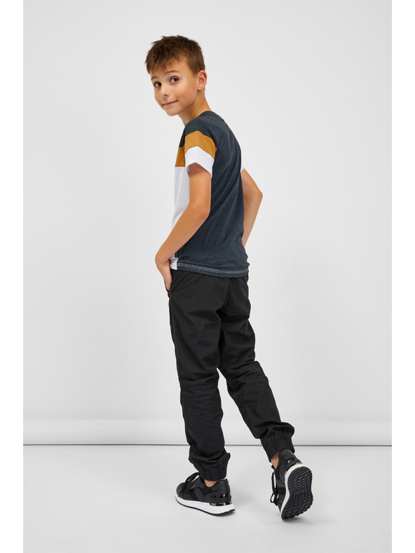 Sam 73 Modro-biele chlapčenské tričko SAM 73 Kallan