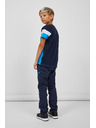 Sam 73 Modré chlapčenské tričko SAM 73 Kallan