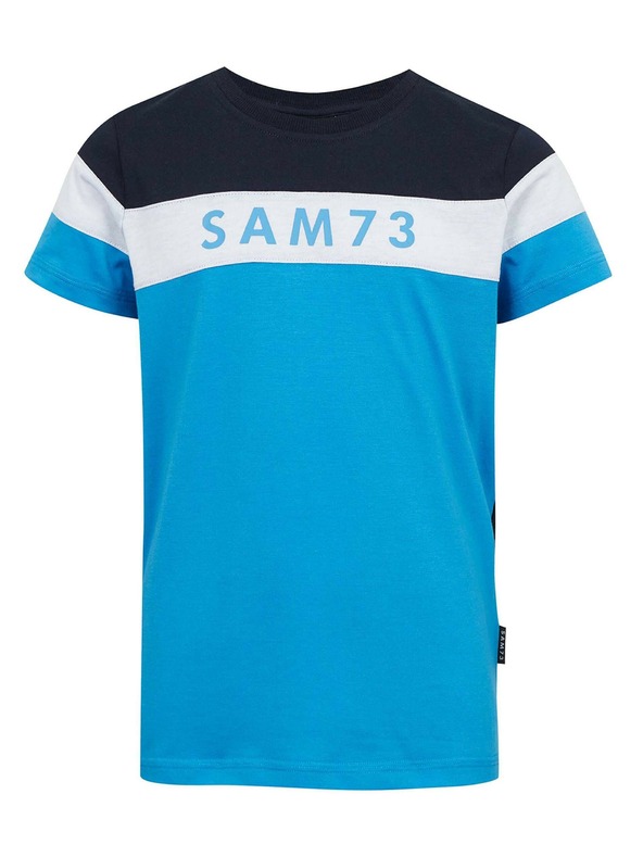 Sam 73 Modré chlapčenské tričko SAM 73 Kallan