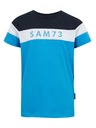Sam 73 Modré chlapčenské tričko SAM 73 Kallan