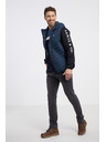 Sam 73 Tmavomodrá pánska ľahká prešívaná bunda SAM 73 Travis