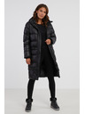 Sam 73 Čierny dámsky zimný prešívaný kabát SAM 73