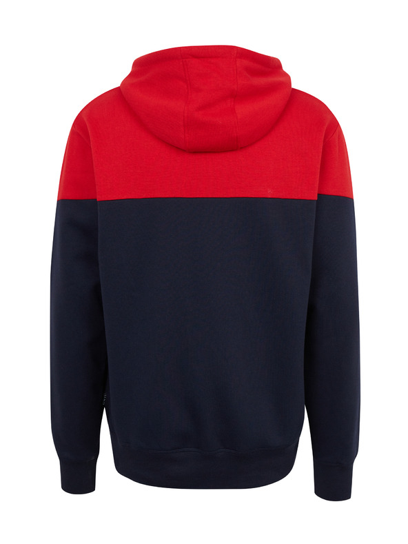 Sam 73 Červeno-modrá pánska mikina SAM 73 Eldos