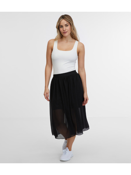 Sam 73 Čierna dámska midi sukňa SAM 73 Evelina