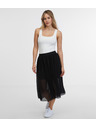 Sam 73 Čierna dámska midi sukňa SAM 73 Evelina
