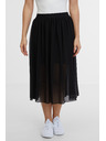 Sam 73 Čierna dámska midi sukňa SAM 73 Evelina