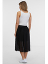 Sam 73 Čierna dámska midi sukňa SAM 73 Evelina