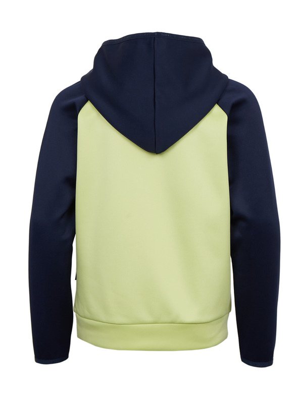 Sam 73 Modro-žltá chlapčenská mikina s kapucňou SAM73 Draco