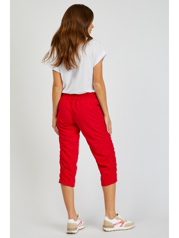 Sam 73 Červené dámske trojštvrťové nohavice SAM 73 Lynx