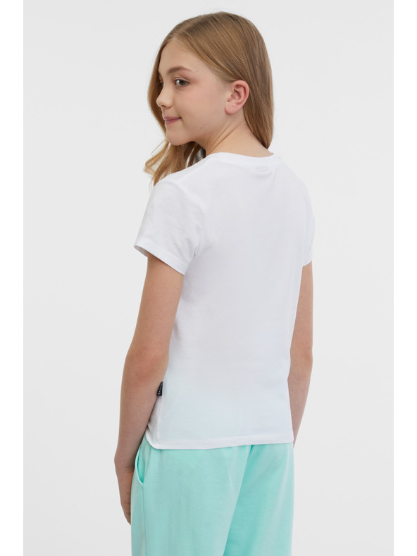 Sam 73 Biele dievčenské tričko SAM 73 Kiara