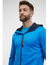 Sam 73 Modrá pánska mikina so zipsom SAM 73 Emanuel