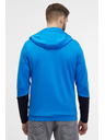 Sam 73 Modrá pánska mikina so zipsom SAM 73 Emanuel