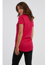 Sam 73 Tmavoružové dámske tričko SAM 73 Doris