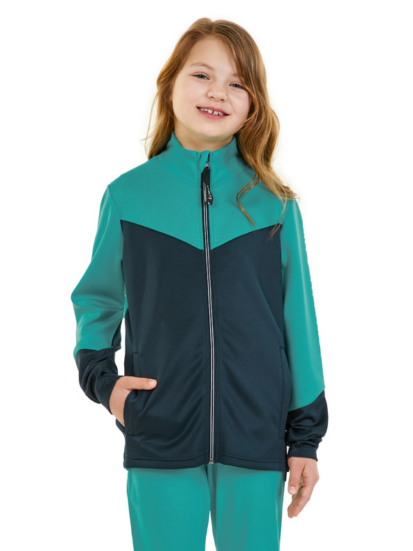 Sam 73 Modrozelená dievčenská mikina SAM 73 Kenley