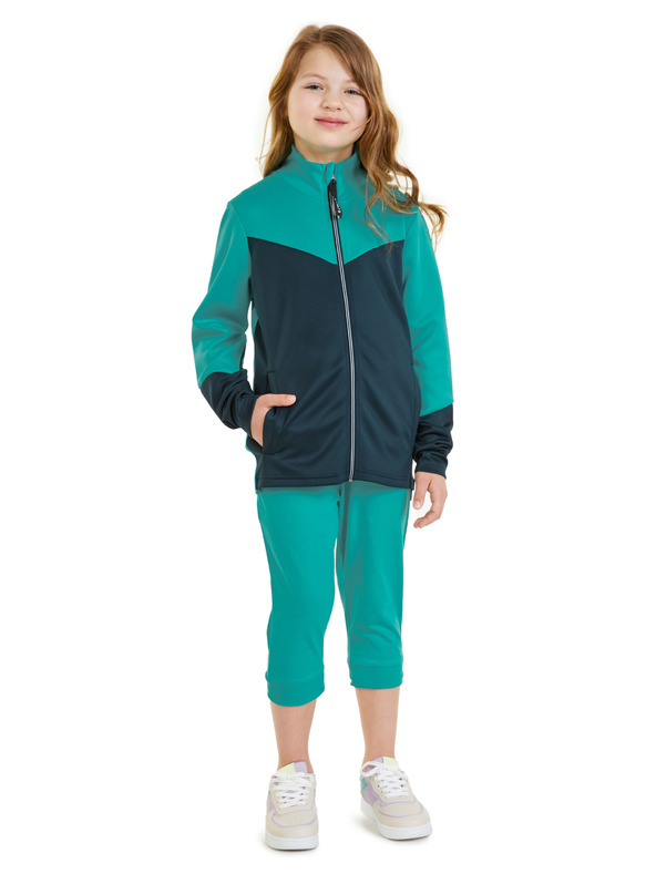 Sam 73 Modrozelená dievčenská mikina SAM 73 Kenley